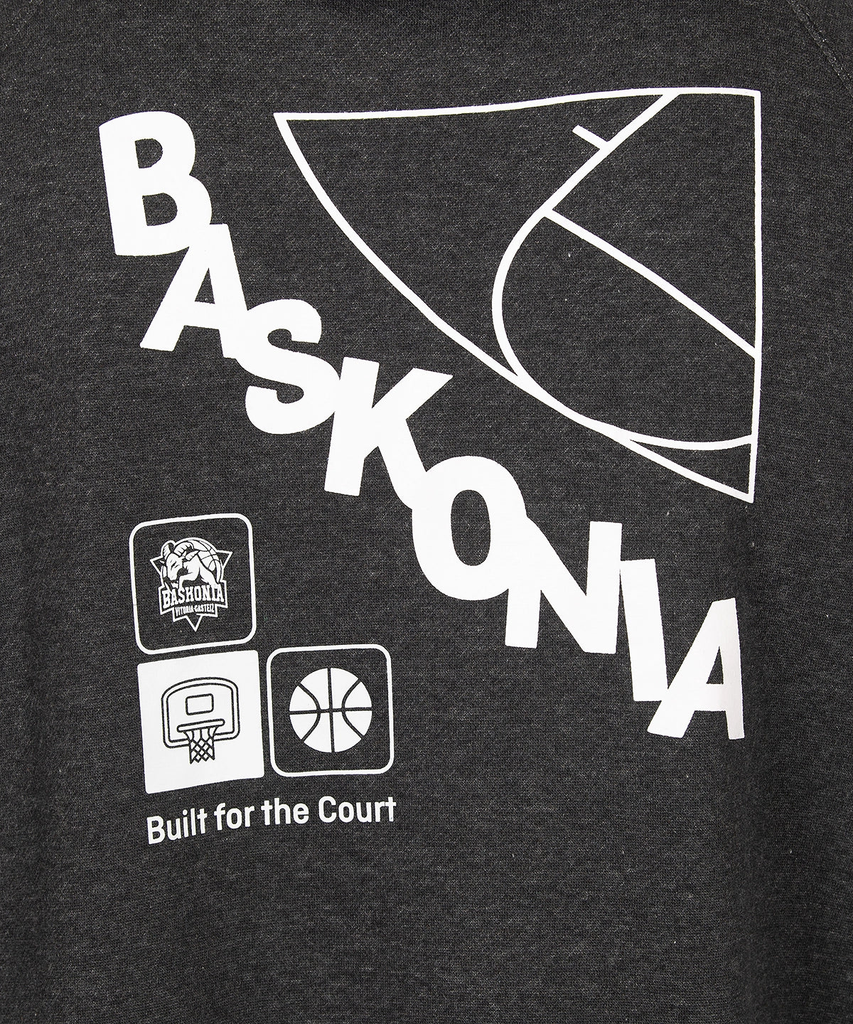 HOODIE MO BKN BUILT COURT NEGRA 26-27 JR
