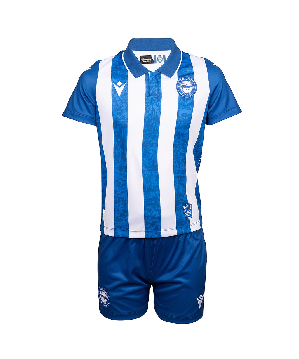 MINIKIT INFANTIL 1ª EQUIPACION DA ALBIAZUL 26/27 LIMPIA