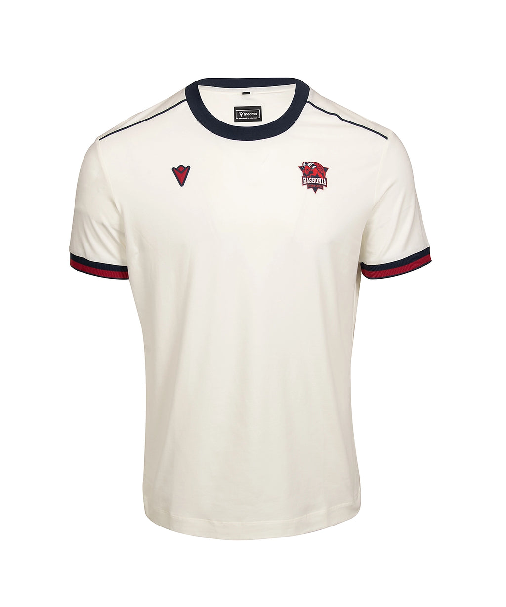 CAMISETA PASEO OFICIAL BKN BLANCO 26/27 JR