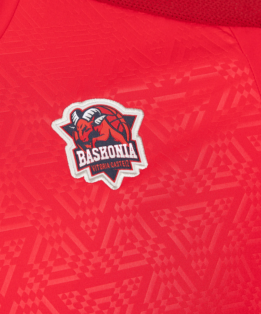 CAMISETA TRAINING TEC BKN ROJA 26/27 JR