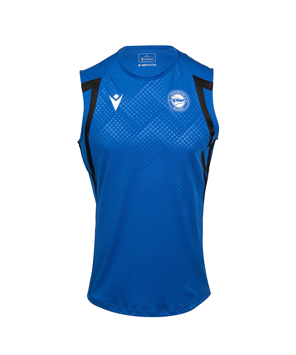 CAMISETA S/M ENTRENAMIENTO DA AZUL 26/27 JR