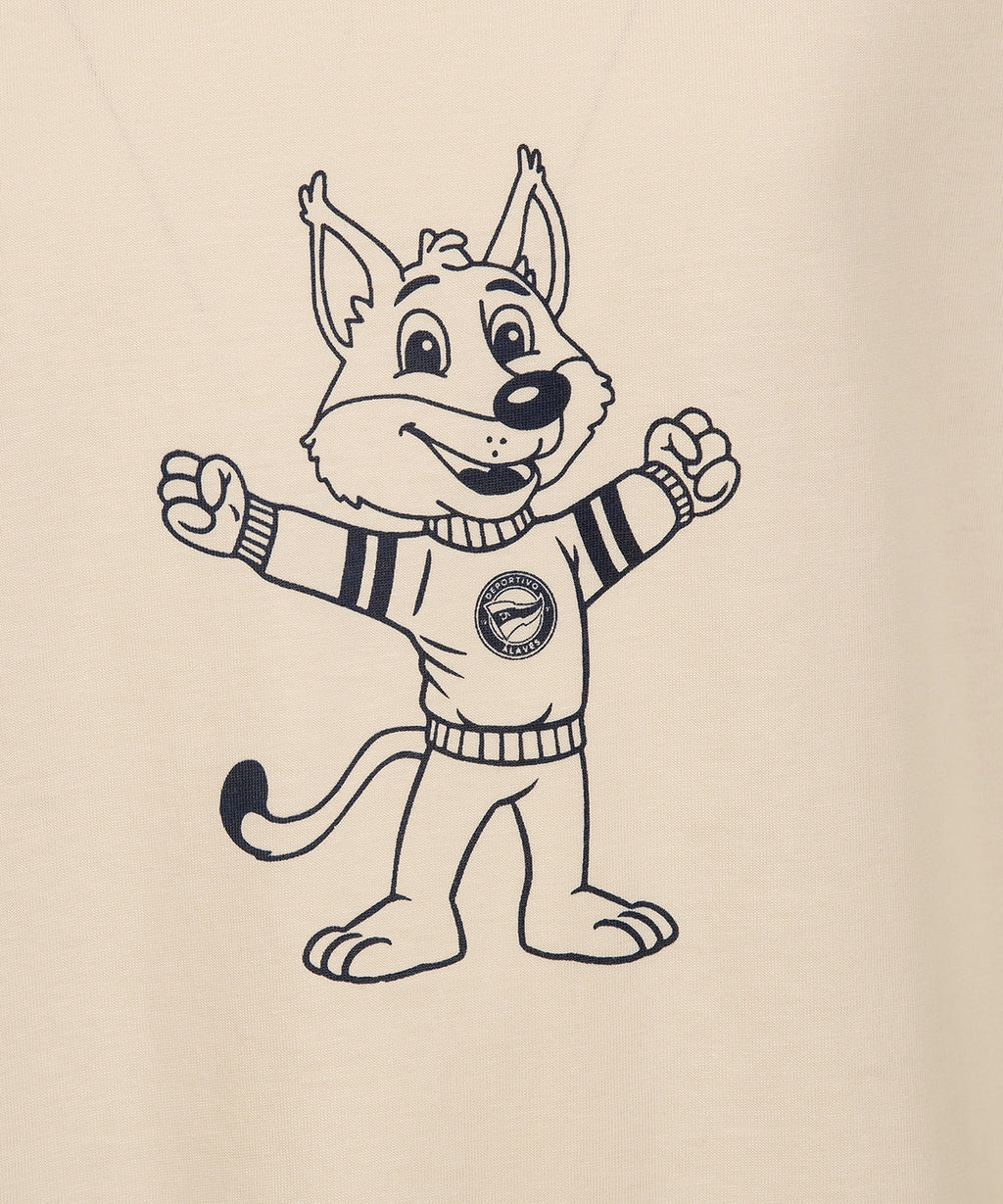 CAMISETA MO DA BABAZORRO OFF WHITE INFANTIL 26/27