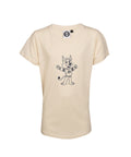 CAMISETA MO DA BABAZORRO OFF WHITE INFANTIL 26/27