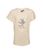 CAMISETA MO DA BABAZORRO OFF WHITE INFANTIL 26/27